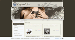Desktop Screenshot of crystalart.pl
