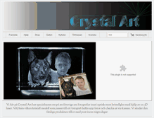 Tablet Screenshot of crystalart.fi